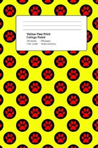 Cover of Yellow Paw Print