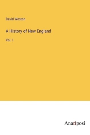 Cover of A History of New England