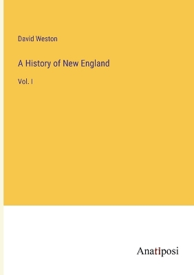 Book cover for A History of New England