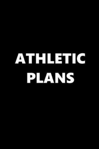 Cover of 2020 Daily Planner Sports Theme Athletic Plans Black White 388 Pages