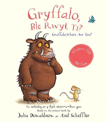 Book cover for Gryffalo, Ble Rwyt Ti? / Grufflalo, Where Are You?