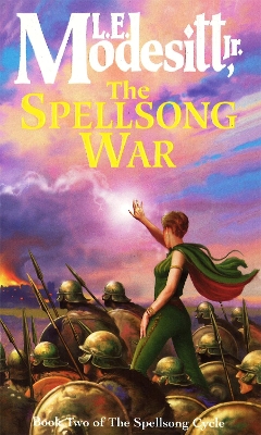 Book cover for The Spellsong War