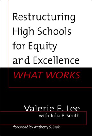 Book cover for Restructuring High Schools for Equity and Excellence