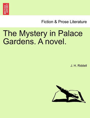 Book cover for The Mystery in Palace Gardens. a Novel.