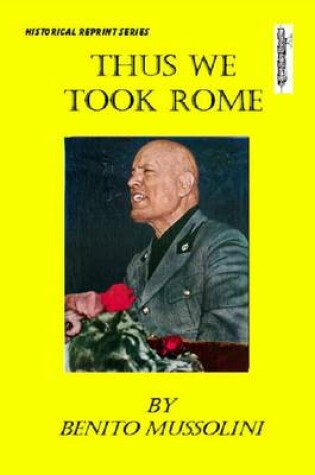 Cover of Thus We Took Rome