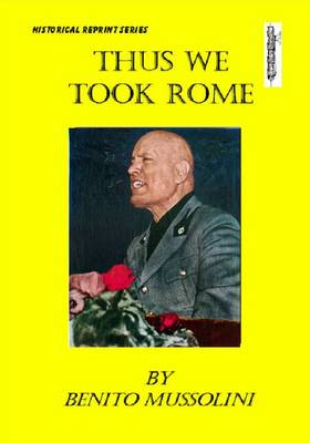 Book cover for Thus We Took Rome
