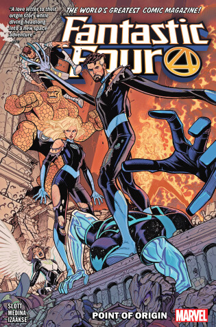 Cover of Fantastic Four by Dan Slott Vol. 5: Point of Origin
