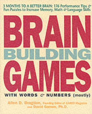 Book cover for Brain Building Games with Words and Numbers (mostly)