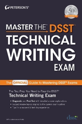 Cover of Master the DSST Technical Writing Exam
