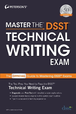 Book cover for Master the DSST Technical Writing Exam