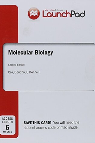 Cover of LaunchPad for Cox's Molecular Biology (6 month access)