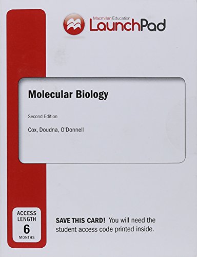 Book cover for LaunchPad for Cox's Molecular Biology (6 month access)