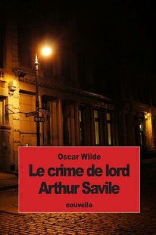 Cover of Le crime de lord Arthur Savile