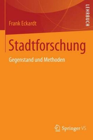 Cover of Stadtforschung