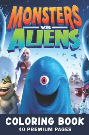 Cover of Monsters And Aliens Coloring Book