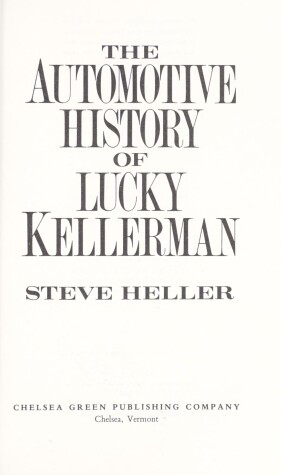 Book cover for Automotive History of Lucky Ke