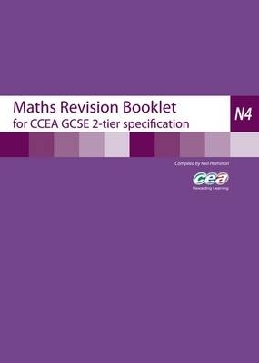 Book cover for Maths Revision Booklet N4