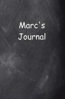 Cover of Marc Personalized Name Journal Custom Name Gift Idea Marc