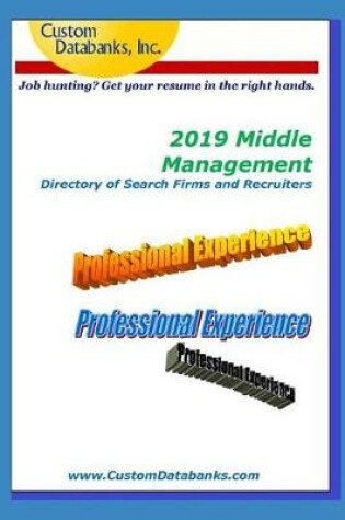 Cover of 2019 Middle Management Directory of Search Firms and Recruiters