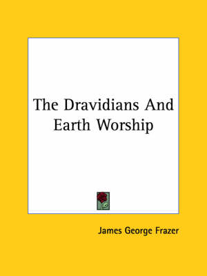 Book cover for The Dravidians and Earth Worship