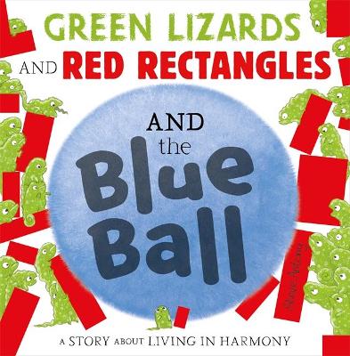 Book cover for Green Lizards and Red Rectangles and the Blue Ball