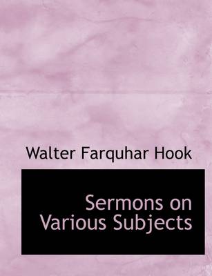 Book cover for Sermons on Various Subjects