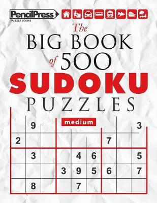 Book cover for The Big Book of 500 Sudoku Puzzles Expert (with answers)