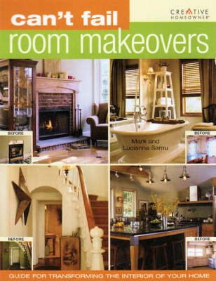 Book cover for Can't Fail Room Makeovers