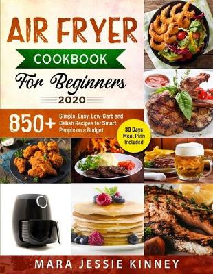 Book cover for Air Fryer Cookbook for Beginners 2020