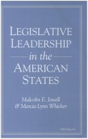 Book cover for Legislative Leadership in the American States