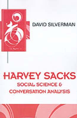 Book cover for Harvey Sacks