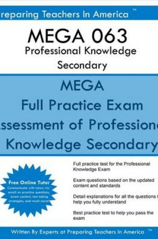 Cover of MEGA 063 Professional Knowledge Secondary