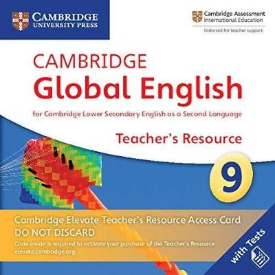 Book cover for Cambridge Global English Stage 9 Cambridge Elevate Teacher's Resource Access Card