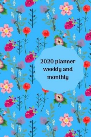 Cover of 2020 planner weekly and monthly