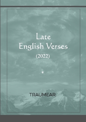 Book cover for Late English Verses