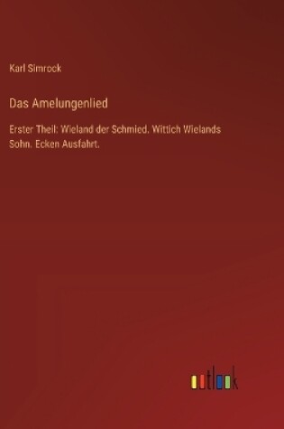 Cover of Das Amelungenlied