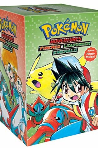 Cover of Pokémon Adventures FireRed & LeafGreen / Emerald Box Set
