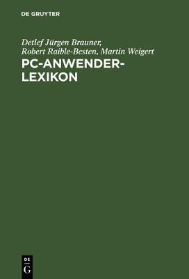 Book cover for Pc-Anwender-Lexikon