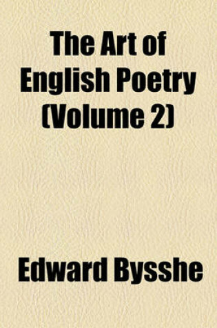 Cover of The Art of English Poetry (Volume 2)