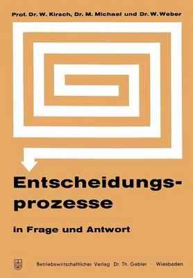 Book cover for Entscheidungsprozesse in Frage und Antwort