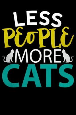 Book cover for Less People More Cats