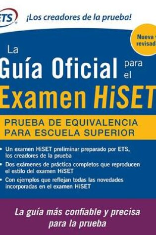Cover of La Guia Oficial Para El Examen Hiset