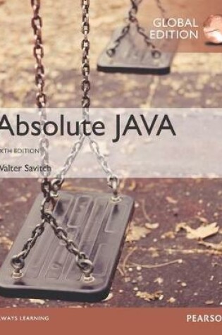 Cover of Absolute Java OLP with MyProgrammingLab, Global Edition