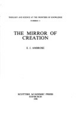 Cover of Mirror of Creation