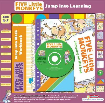 Cover of Five Little Monkeys Jump Into Learning Boxed Set