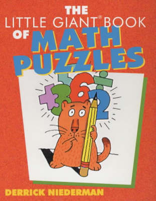 Book cover for The Little Giant Book of Math Puzzles
