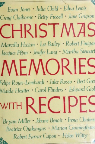 Cover of Christmas Memories with Recipes
