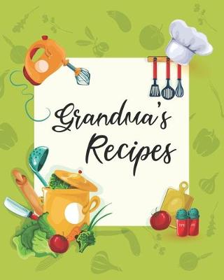 Book cover for Grandma's Recipes