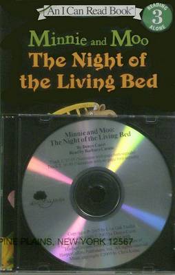 Cover of Minnie and Moo the Night of the Living Bed (1 Paperback/1 CD)