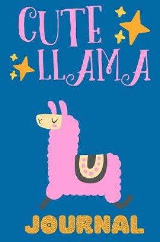 Cover of Cute Llama Journal